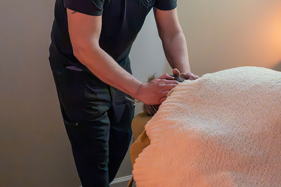 Neck Area Massage